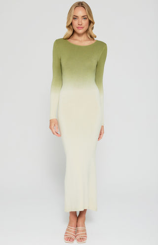 Vestido Outono Verde